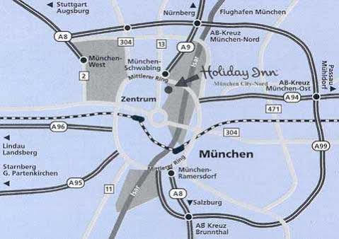 Holiday Inn Munich-Schwabing Eksteriør billede